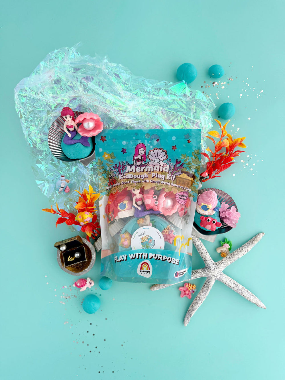 Mermaid KidDough Play Kit