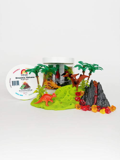 Dinosaur Volcano Dough-To-Go