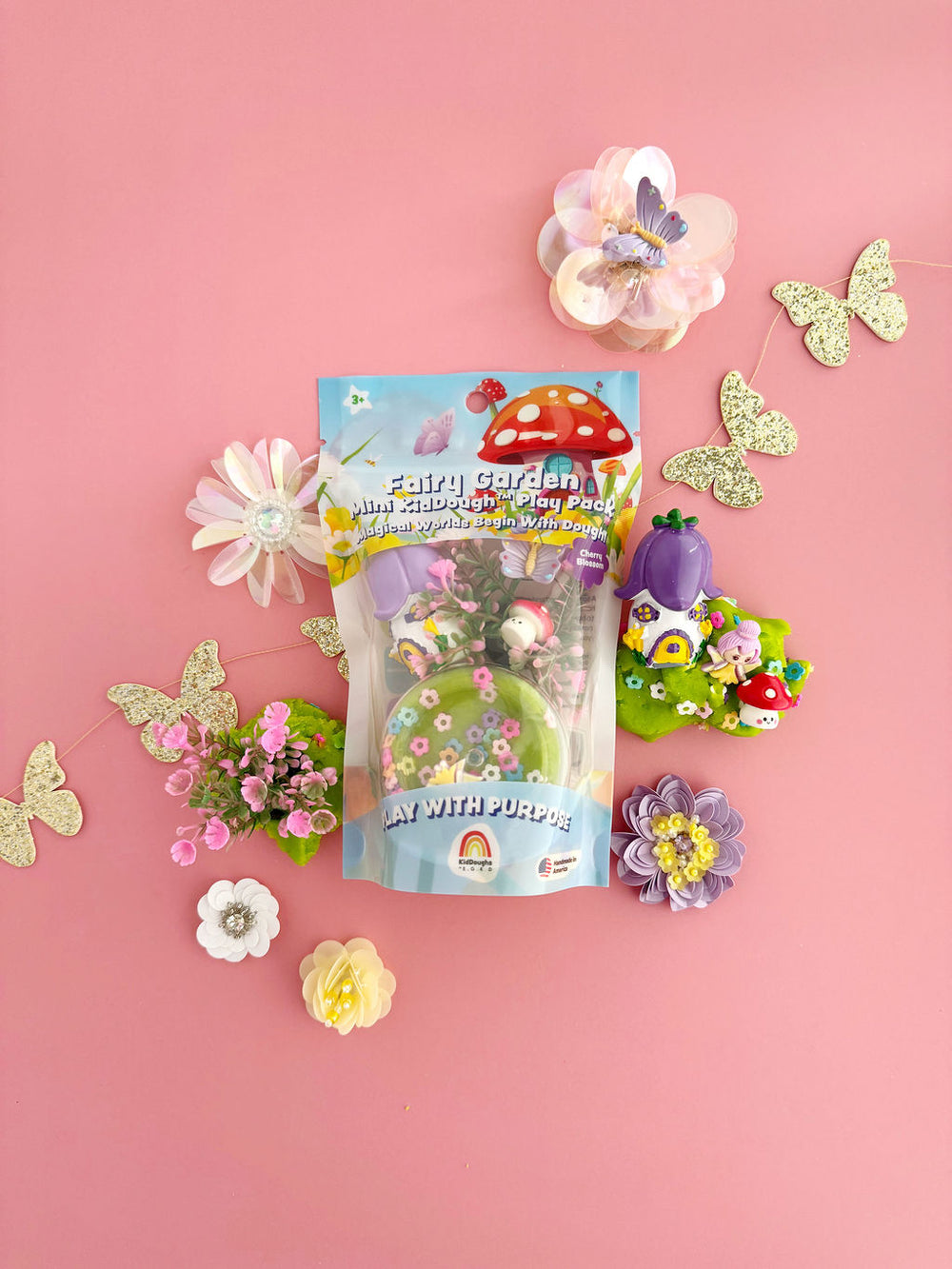 Fairy Garden Mini KidDough Play Pack
